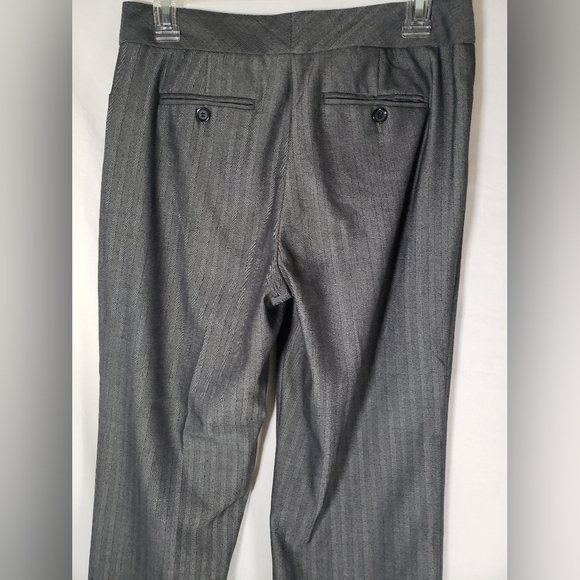 Alfani Gray Petite Trouser Pants Sz 6P - Picture 8 of 12